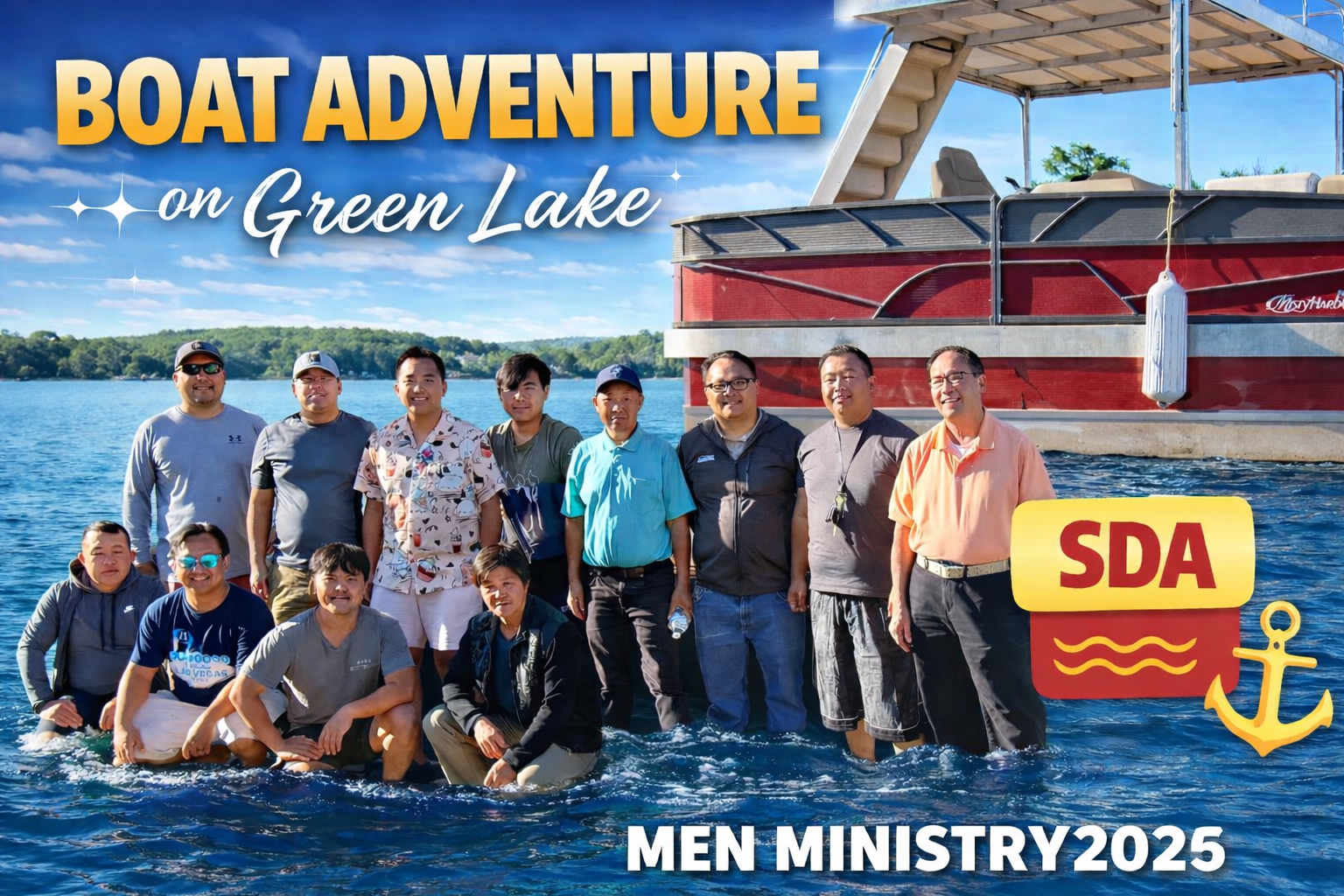 Men's Ministry Green Lake 2025 group image