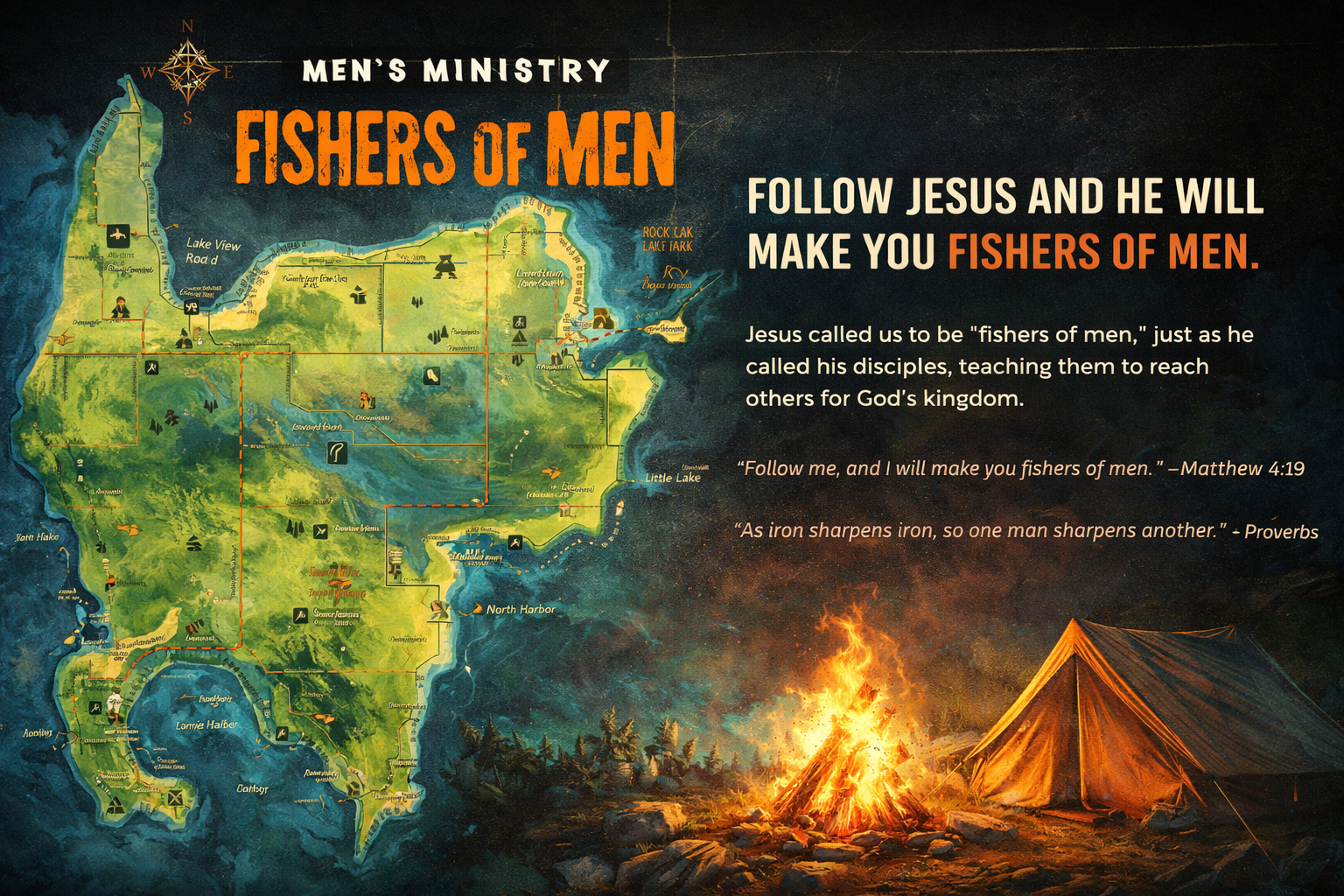 Men's Ministry Fishers of Men artwork