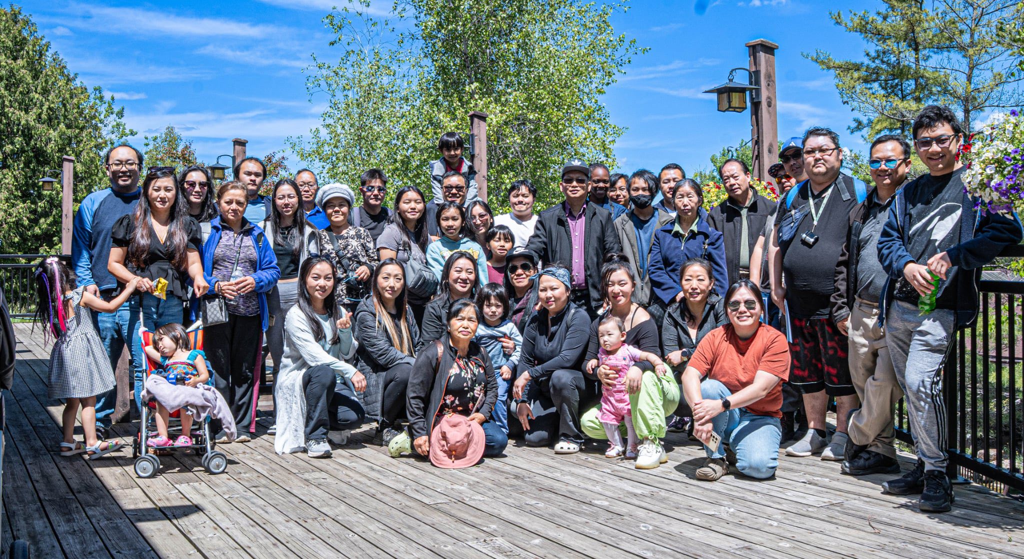 Church front group photo
